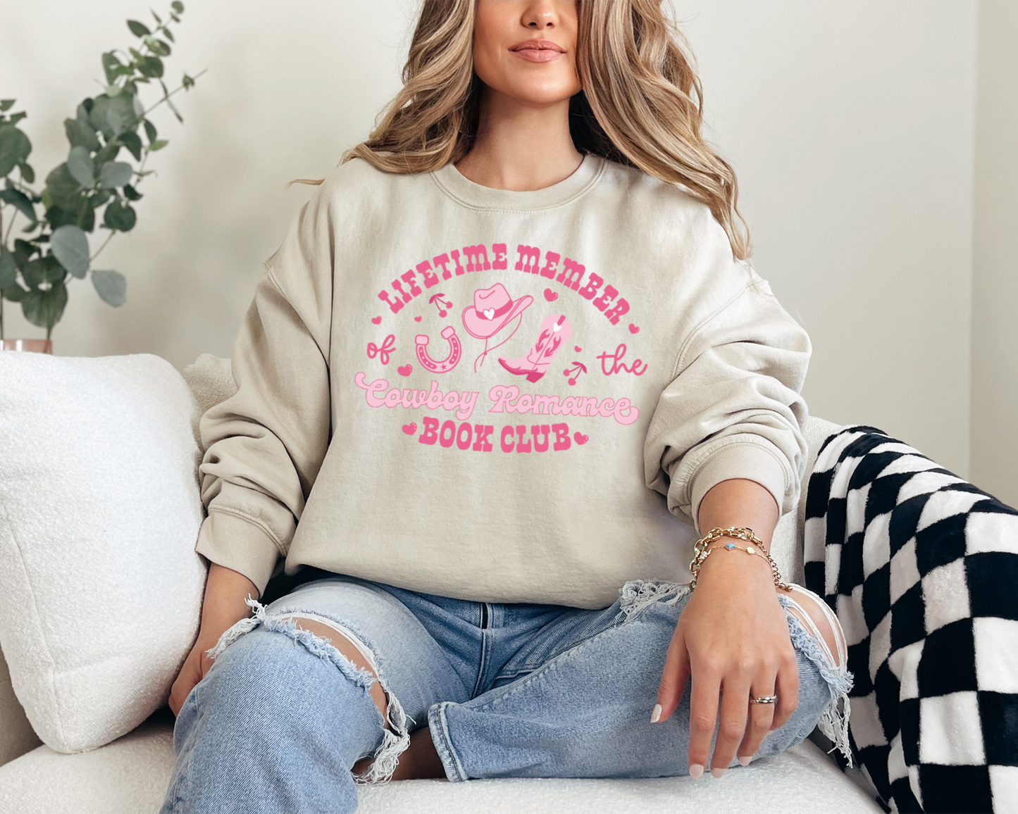 Cowboy Romance Book Club Sweatshirt