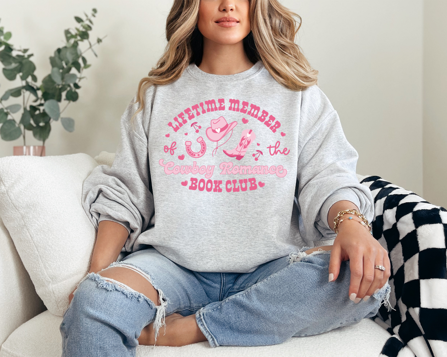 Cowboy Romance Book Club Sweatshirt