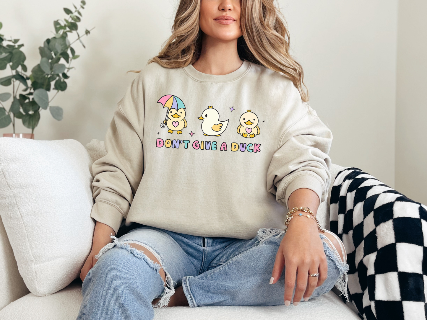 Don't Give A Duck Sweatshirt