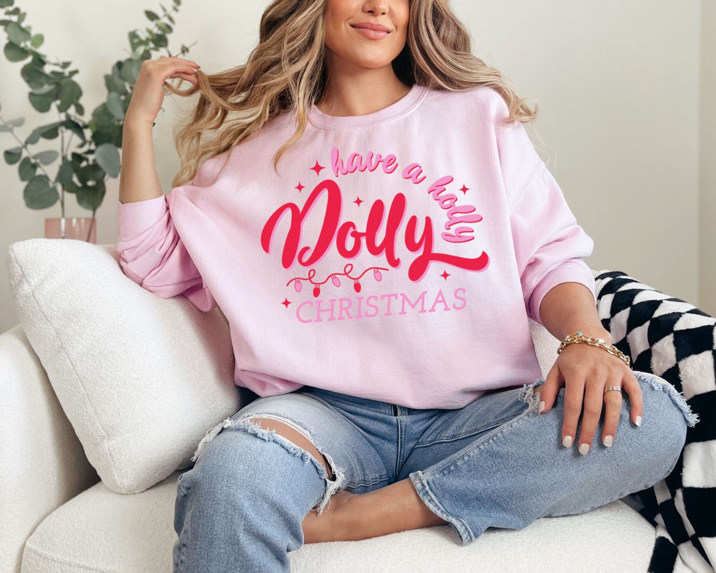 Have a Holly Dolly Christmas Sweatshirt
