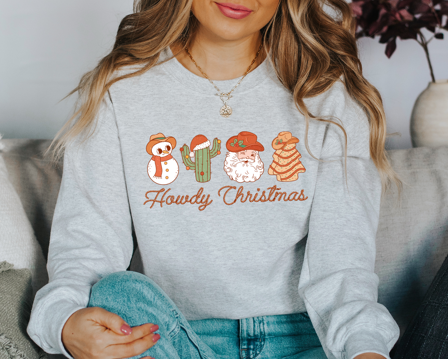 Howdy Christmas Sweatshirt