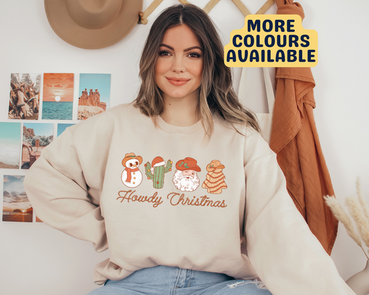 Howdy Christmas Sweatshirt