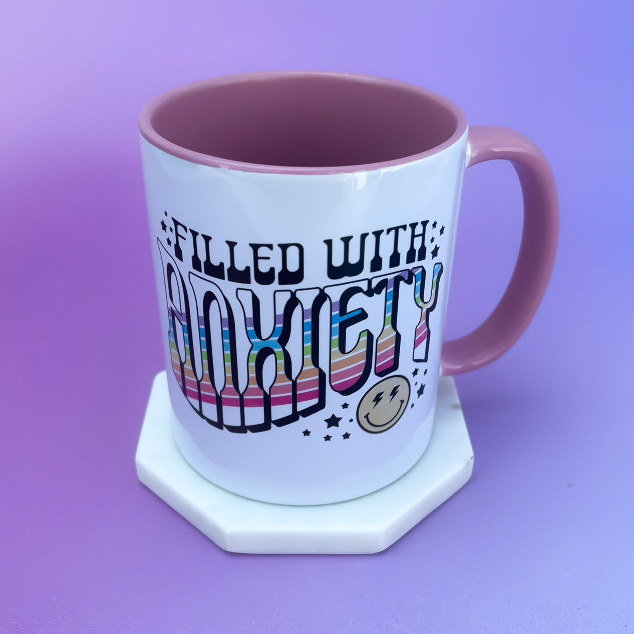 Filled With Anxiety Mug