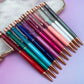 Rose Gold Falling Glitter Pen