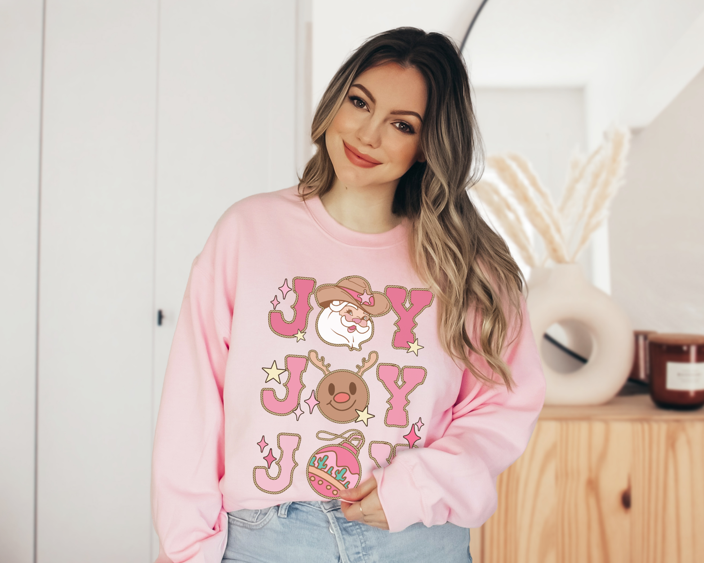 Western Joy Christmas Sweatshirt
