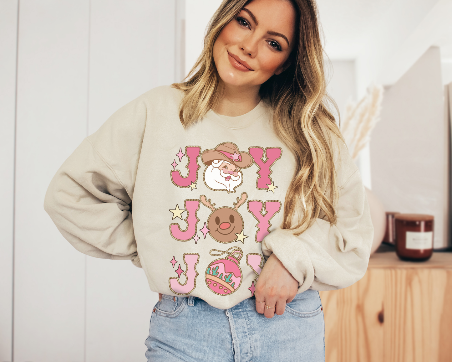 Western Joy Christmas Sweatshirt