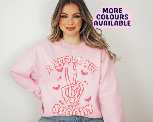 A Little Bit Spooky Halloween Sweatshirt