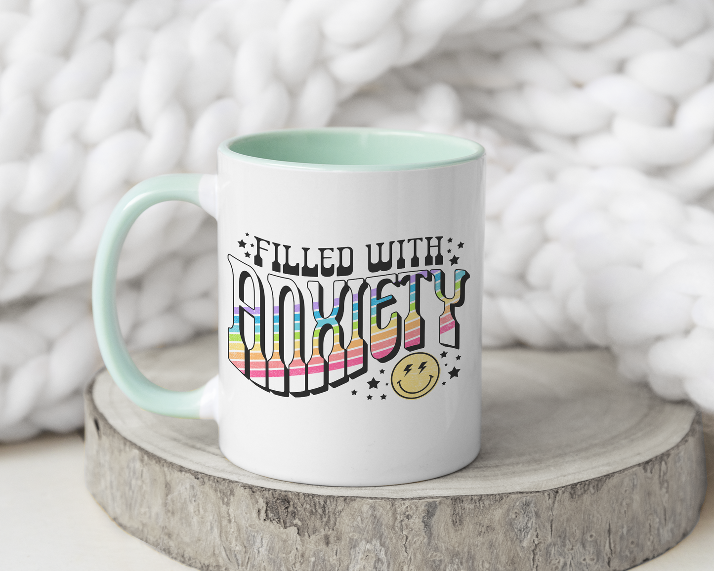 Filled With Anxiety Mug