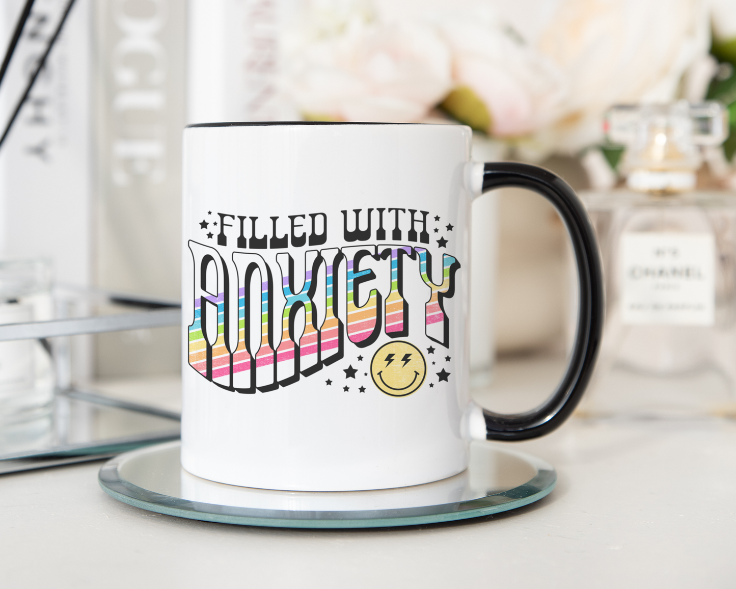 Filled With Anxiety Mug