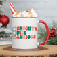 Naughty Nice Anxious Christmas Mug