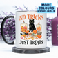 No Tricks Just Treats Halloween Mug