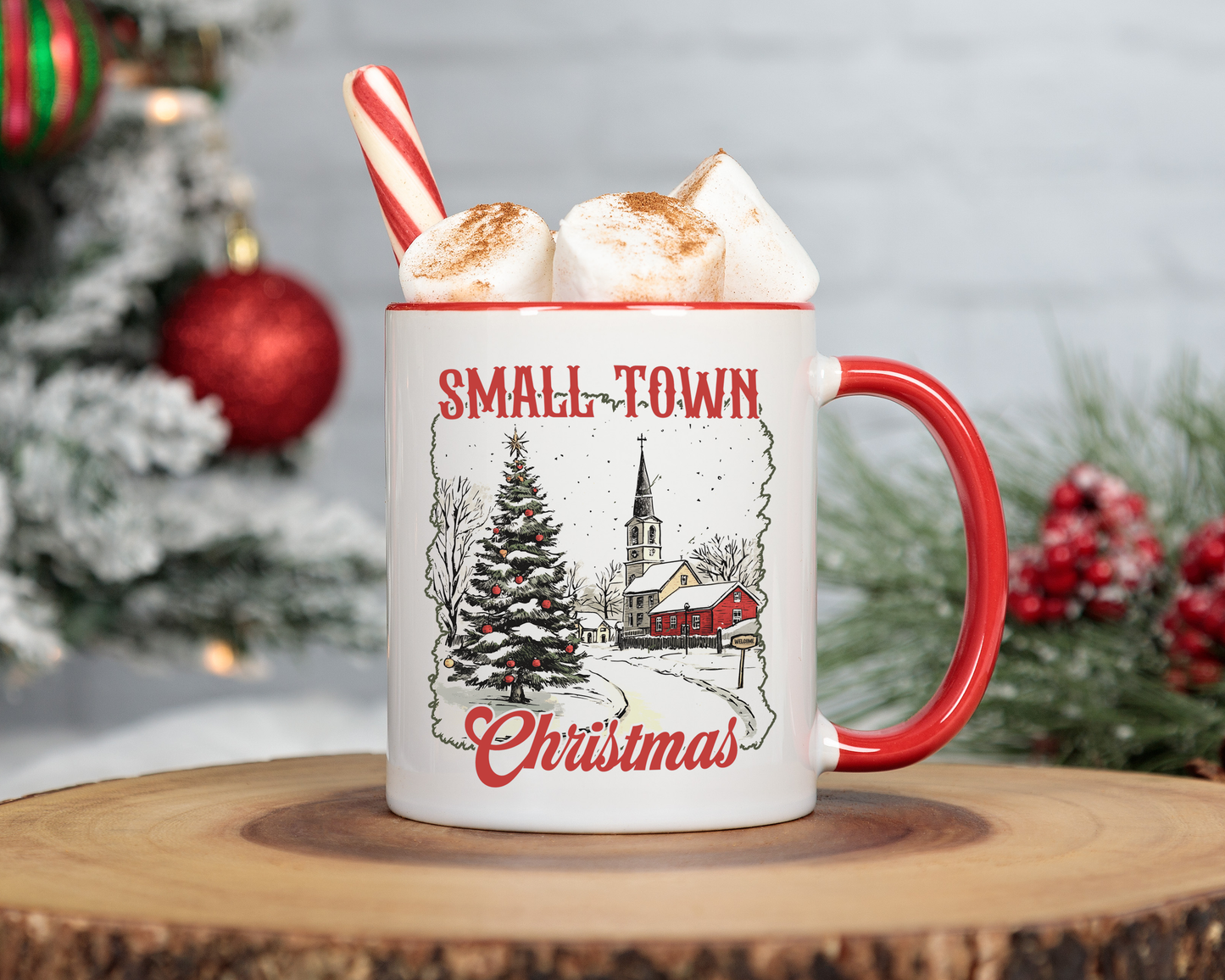 Small Town Christmas Mug