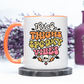 Thick Thighs Spooky Vibes Halloween Mug