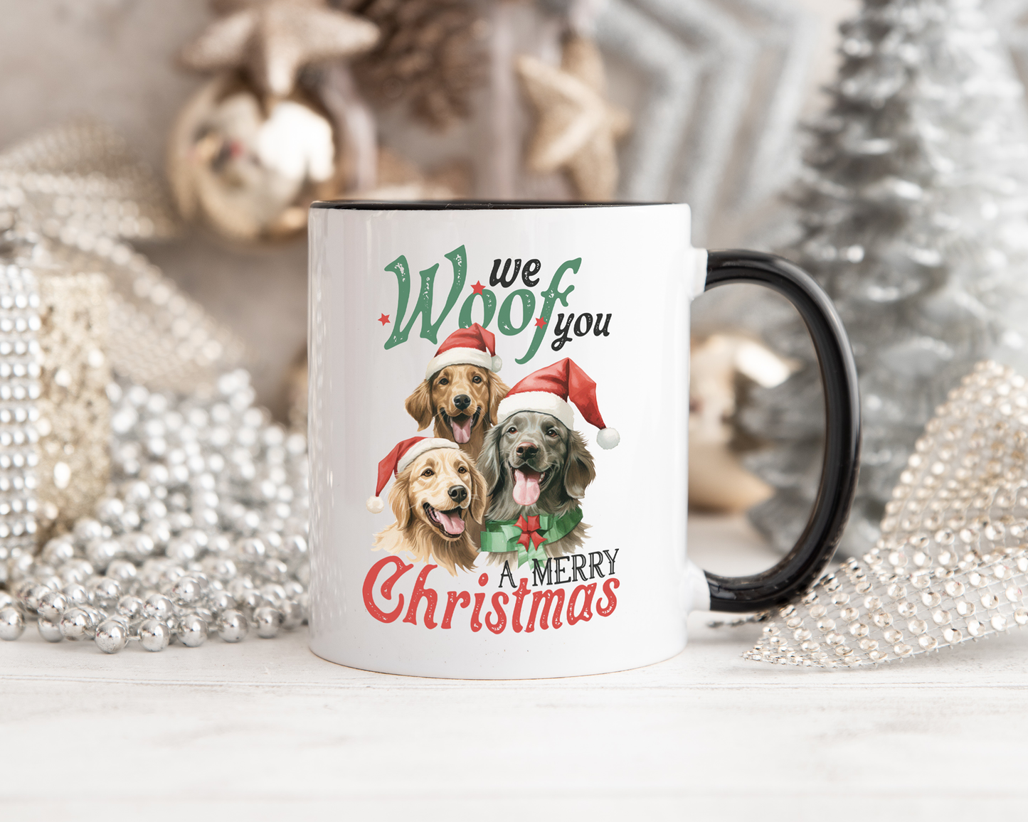 We Woof You A Merry Christmas Mug
