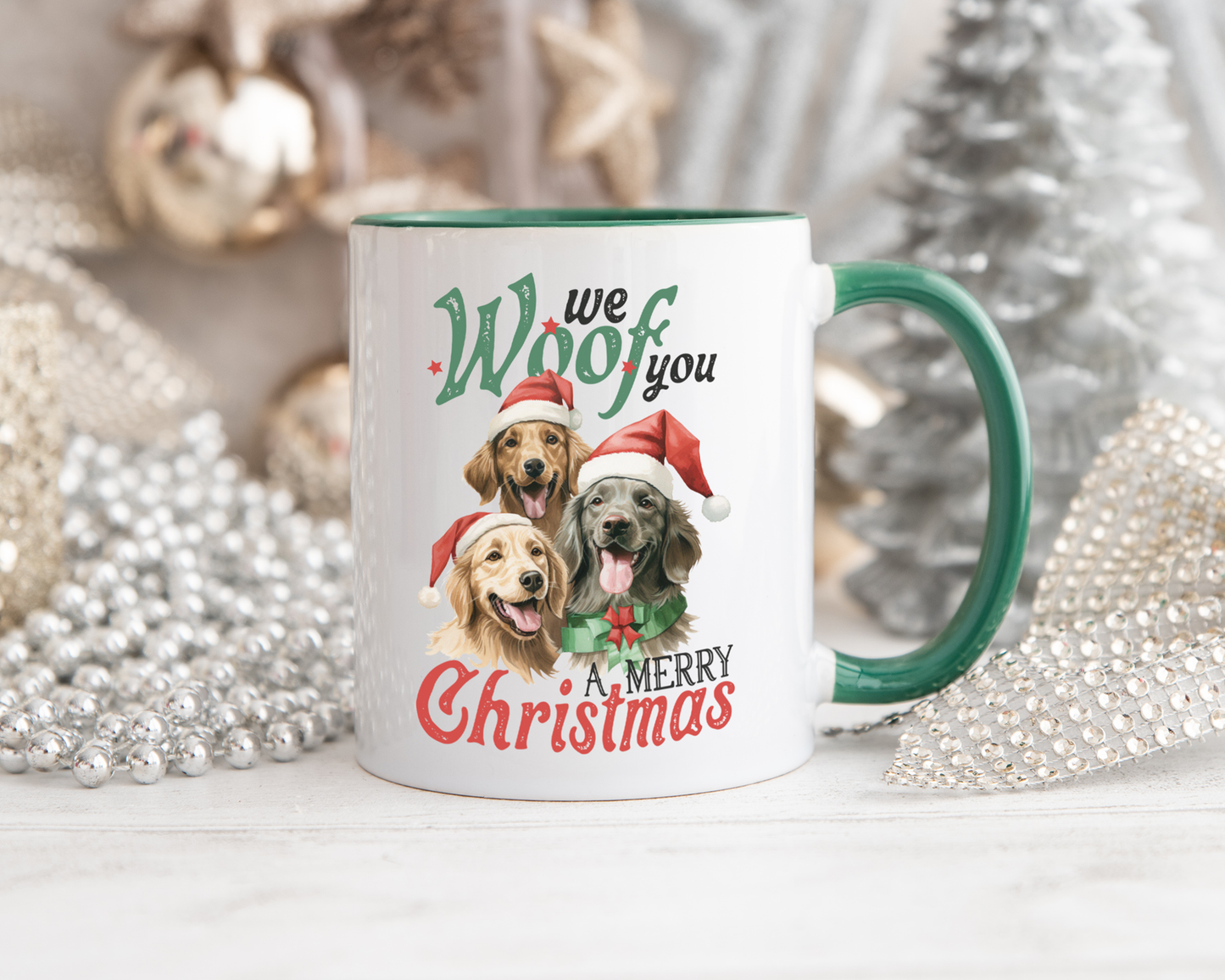 We Woof You A Merry Christmas Mug