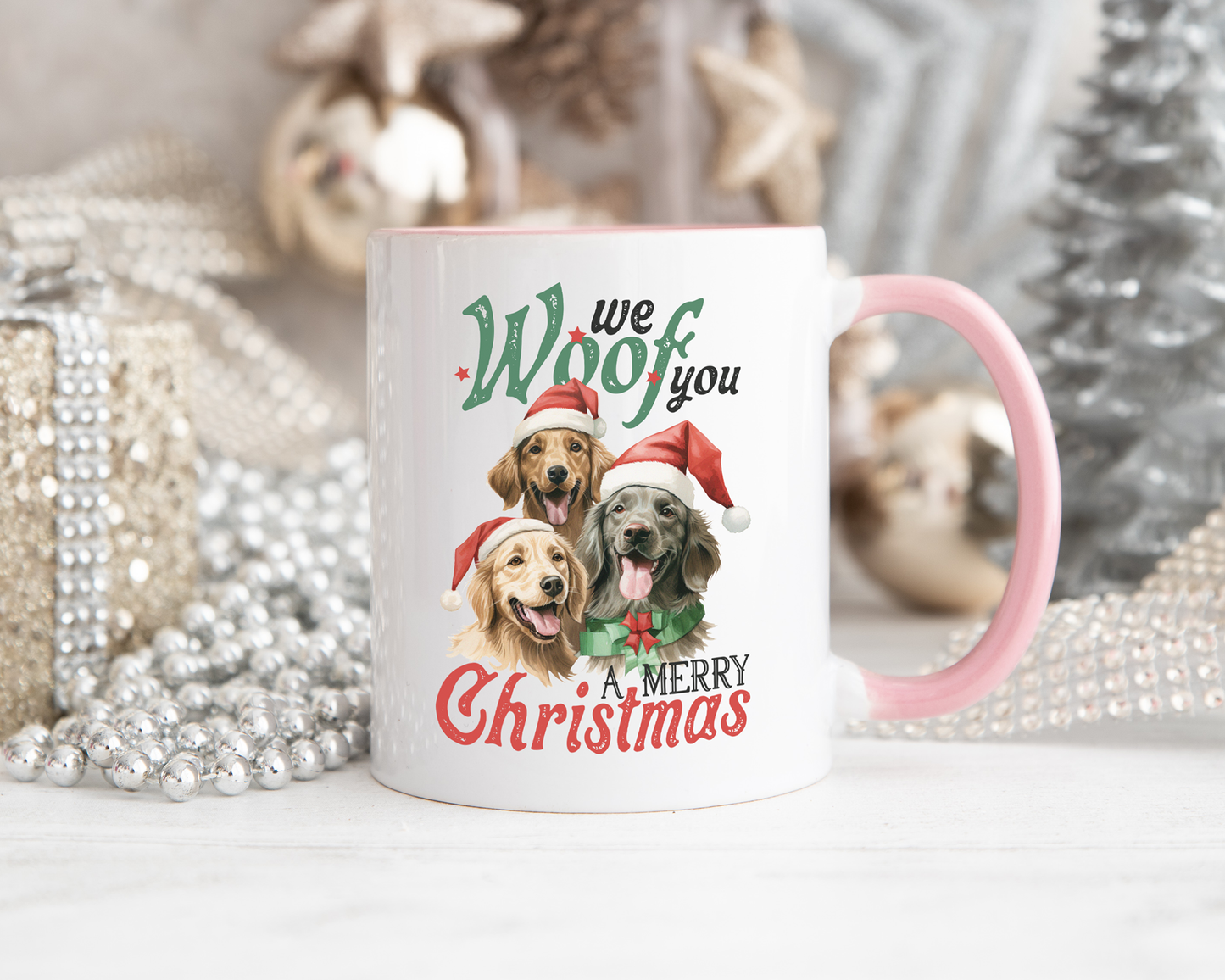 We Woof You A Merry Christmas Mug