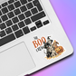 The Boo Crew Halloween Vinyl Sticker