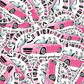 Get In Loser, We're Going Spooking Vinyl Sticker