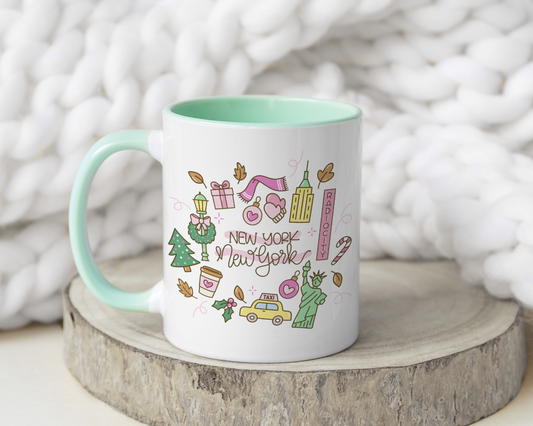 Christmas in New York Mug