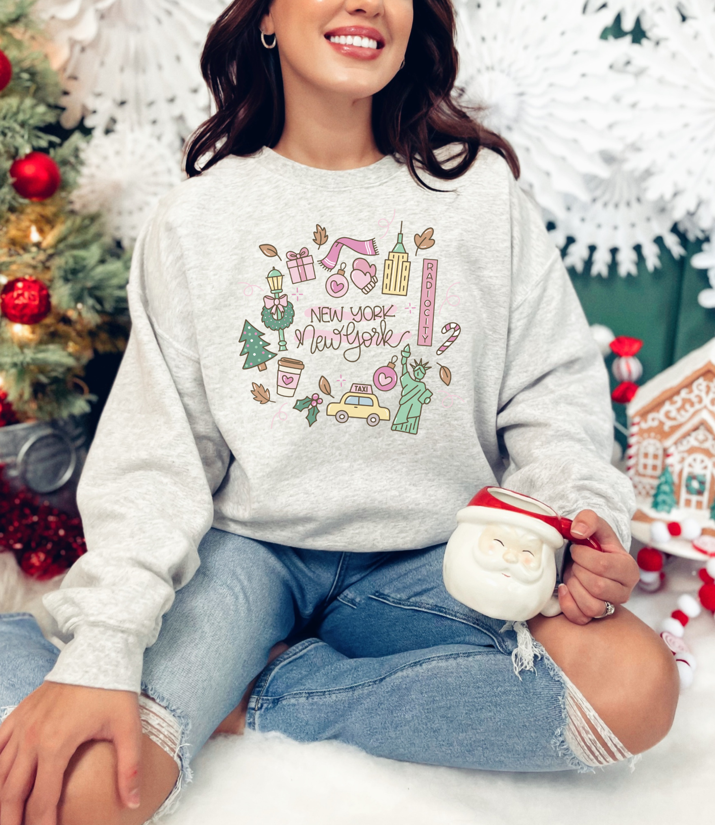 Christmas in New York Sweatshirt
