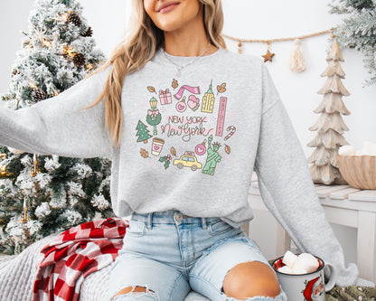 Christmas in New York Sweatshirt