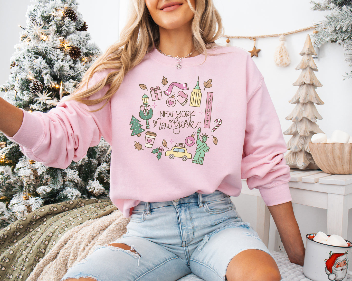 Christmas in New York Sweatshirt