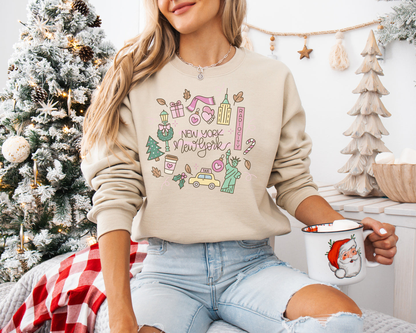 Christmas in New York Sweatshirt