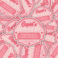 Cupids Brewing Co Valentines Vinyl Sticker
