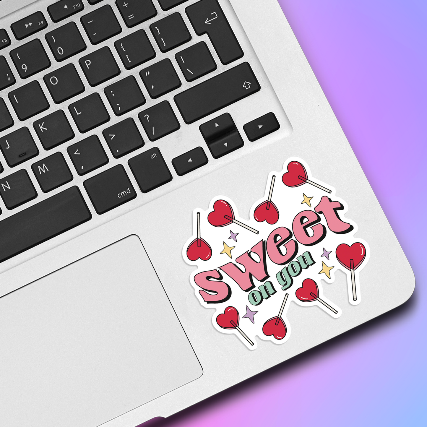 Sweet On You Vinyl Sticker