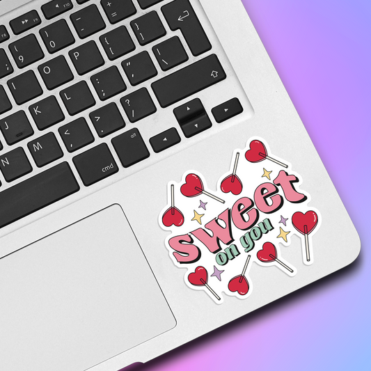 Sweet On You Vinyl Sticker
