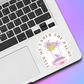Find Me Under The Palms Vinyl Sticker