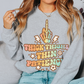 Thick Thighs Thin Patience Halloween Sweatshirt
