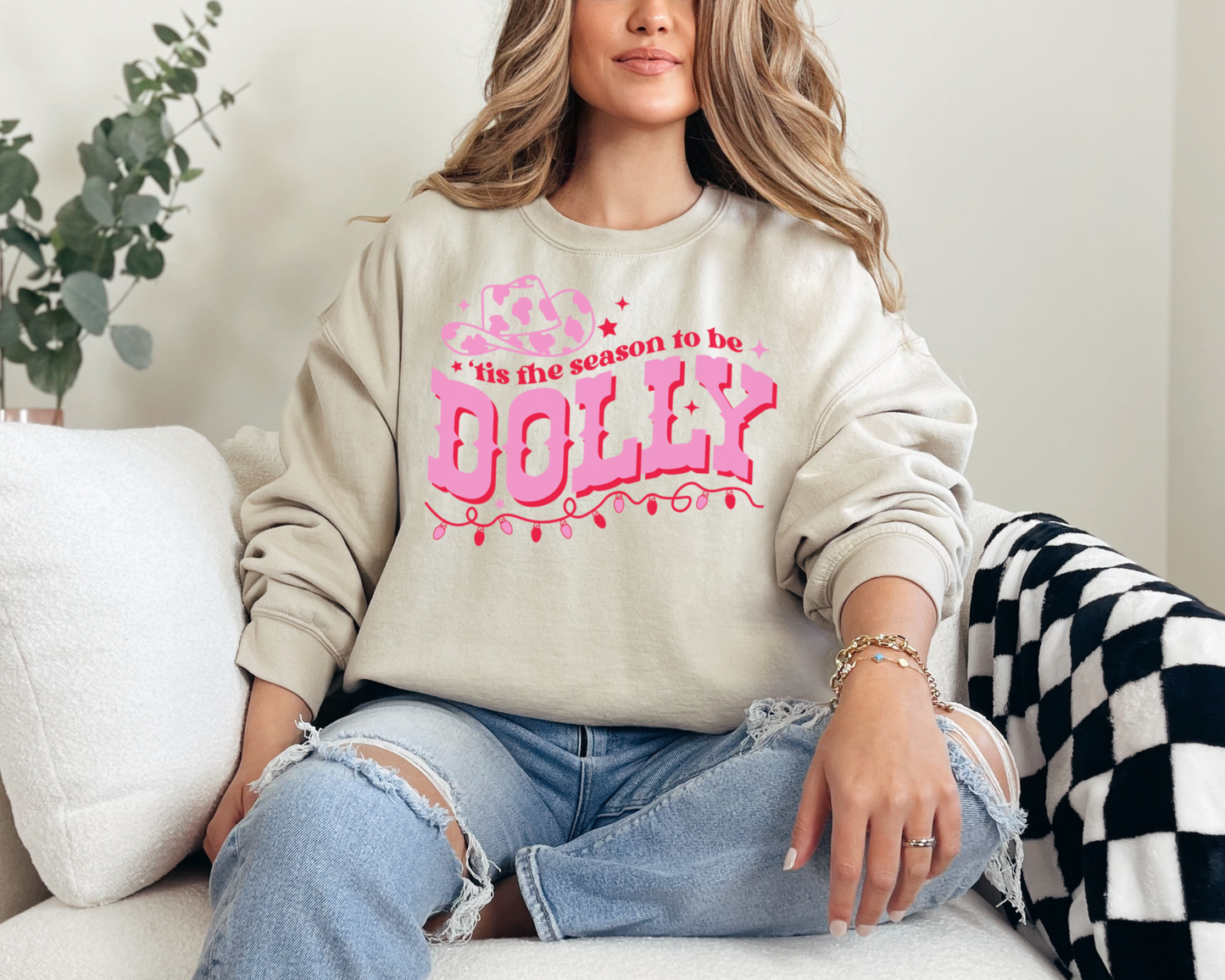Tis The Season To Be Dolly Sweatshirt
