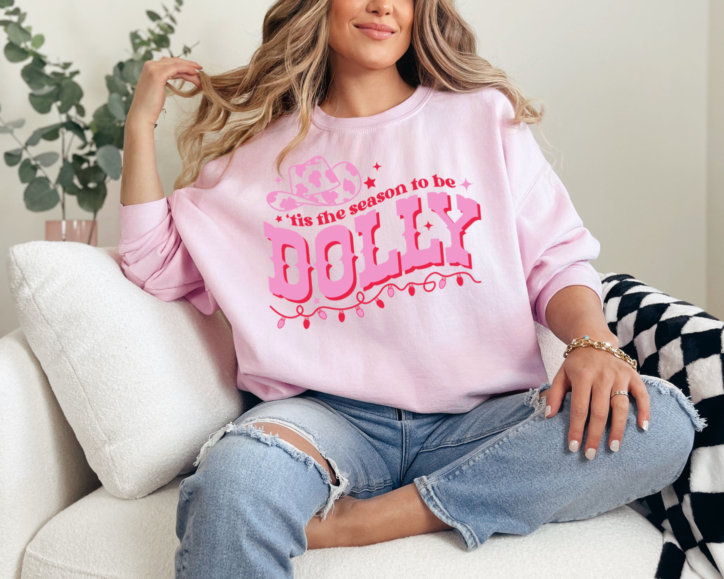 Tis The Season To Be Dolly Sweatshirt