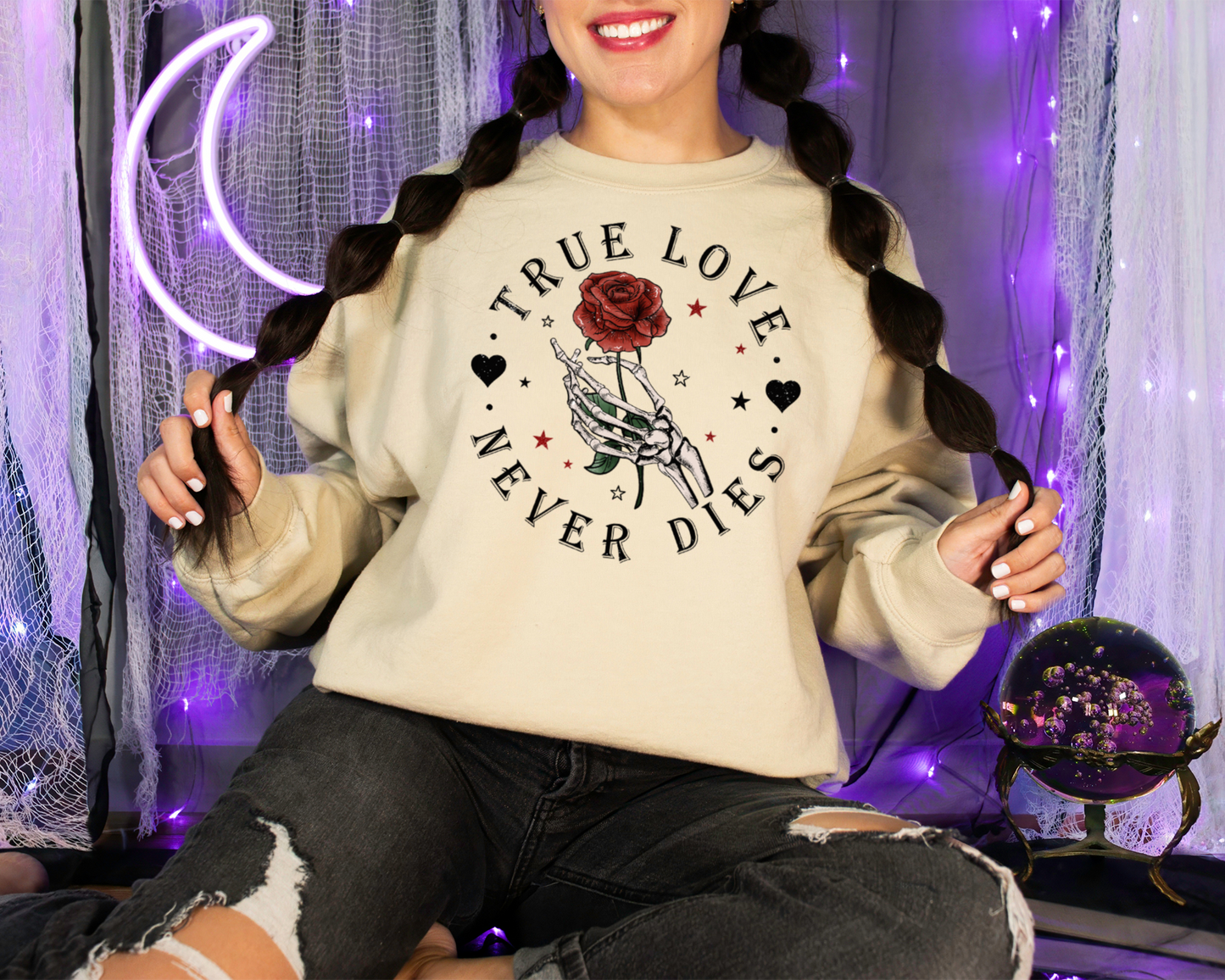 True Love Never Dies Sweatshirt