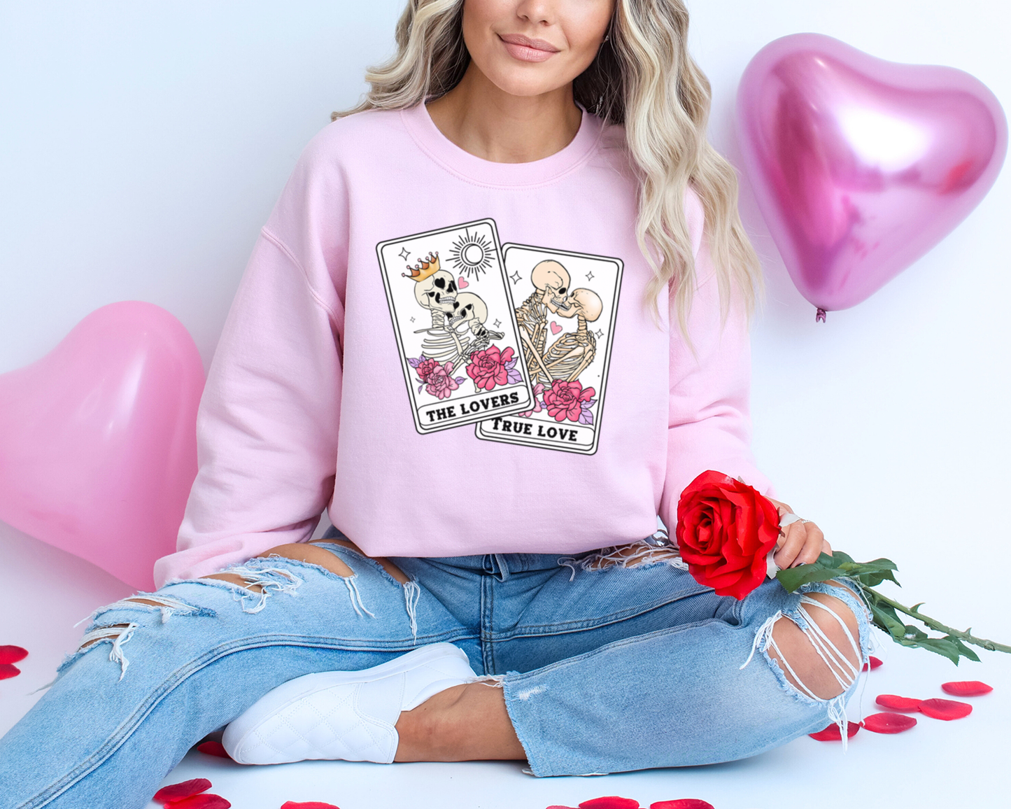 The Lovers Tarot Card Sweatshirt