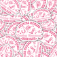 Cowboy Romance Book Club Vinyl Sticker