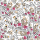 The Lovers Tarot Card Vinyl Sticker