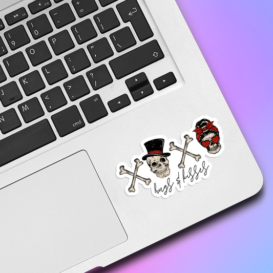 XOXO Hugs & Kisses Vinyl Sticker